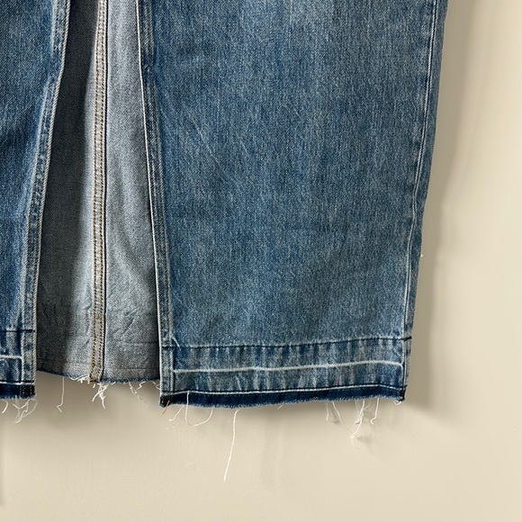 Blu Pepper Denim Maxi Skirt - Picture 5 of 6